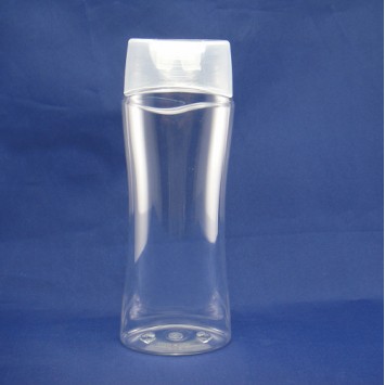 300ml PET shampoo bottle oval(FPET300-H)